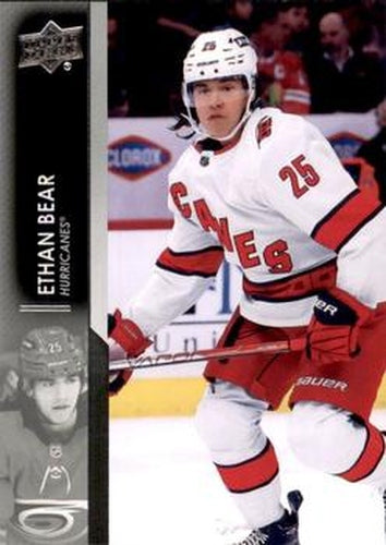#534 Ethan Bear - Carolina Hurricanes - 2021-22 Upper Deck Hockey