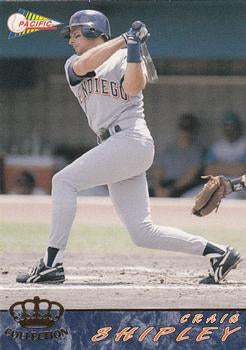 #534 Craig Shipley - San Diego Padres - 1994 Pacific Baseball