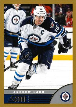 #534 Andrew Ladd - Winnipeg Jets - 2013-14 Score - Gold Hockey