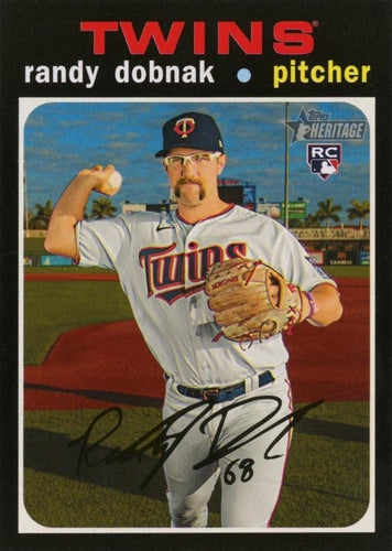 #534 Randy Dobnak - Minnesota Twins - 2020 Topps Heritage Baseball