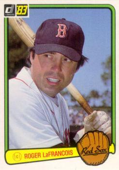 #534 Roger LaFrancois - Boston Red Sox - 1983 Donruss Baseball