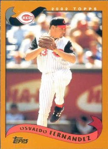 #534 Osvaldo Fernandez - Cincinnati Reds - 2002 Topps Baseball