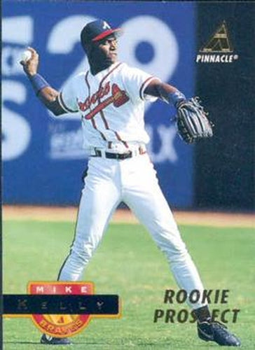 #534 Mike Kelly - Atlanta Braves - 1994 Pinnacle Baseball