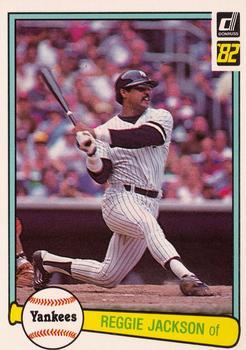 #535 Reggie Jackson - New York Yankees - 1982 Donruss Baseball