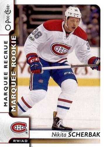 #535 Nikita Scherbak - Montreal Canadiens - 2017-18 O-Pee-Chee Hockey