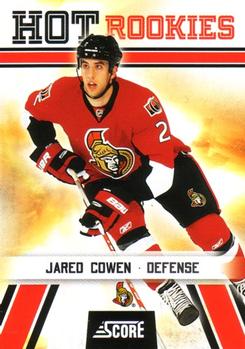 #535 Jared Cowen - Ottawa Senators - 2010-11 Score Hockey