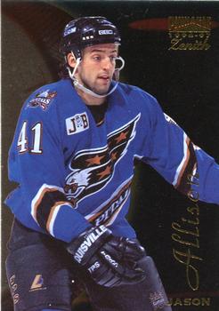 #125 Jason Allison - Washington Capitals - 1996-97 Zenith Hockey