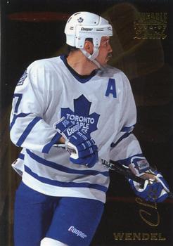 #24 Wendel Clark - Toronto Maple Leafs - 1996-97 Zenith Hockey