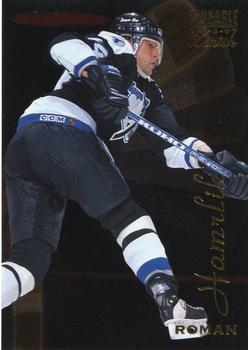 #92 Roman Hamrlik - Tampa Bay Lightning - 1996-97 Zenith Hockey