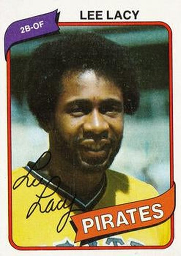 #536 Lee Lacy - Pittsburgh Pirates - 1980 Topps Baseball