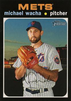#536 Michael Wacha - New York Mets - 2020 Topps Heritage Baseball