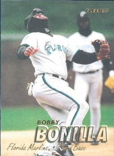 #536 Bobby Bonilla - Florida Marlins - 1997 Fleer Baseball
