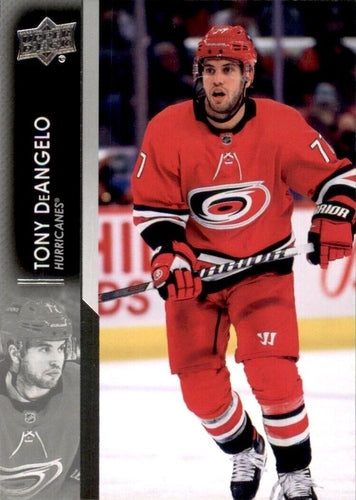 #536 Tony DeAngelo - Carolina Hurricanes - 2021-22 Upper Deck Hockey