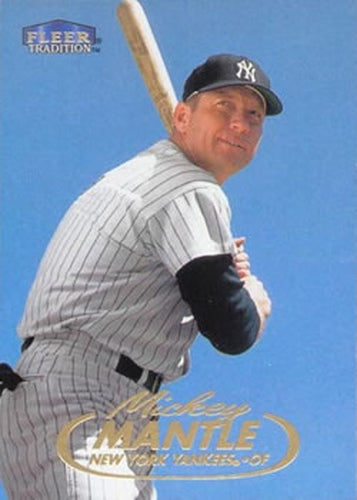 #536 Mickey Mantle - New York Yankees - 1998 Fleer Tradition Baseball
