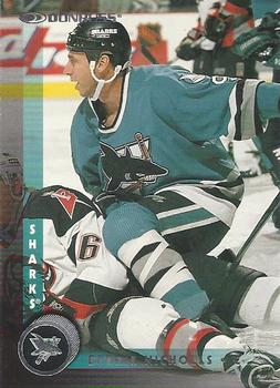 #34 Bernie Nicholls - San Jose Sharks - 1997-98 Donruss Hockey