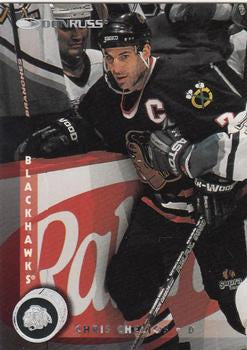 #37 Chris Chelios - Chicago Blackhawks - 1997-98 Donruss Hockey