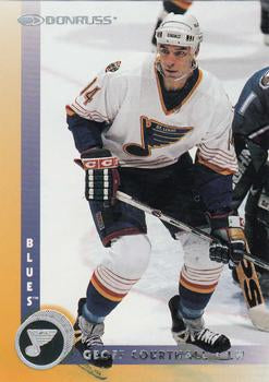 #47 Geoff Courtnall - St. Louis Blues - 1997-98 Donruss Hockey
