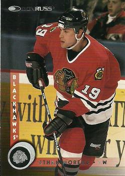 #50 Ethan Moreau - Chicago Blackhawks - 1997-98 Donruss Hockey