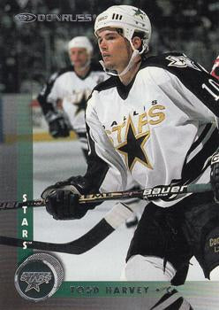 #68 Todd Harvey - Dallas Stars - 1997-98 Donruss Hockey