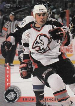 #74 Brian Holzinger - Buffalo Sabres - 1997-98 Donruss Hockey