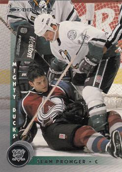 #98 Sean Pronger - Anaheim Mighty Ducks - 1997-98 Donruss Hockey