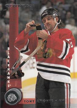#102 Tony Amonte - Chicago Blackhawks - 1997-98 Donruss Hockey