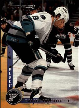 #176 Darren Turcotte - St. Louis Blues - 1997-98 Donruss Hockey