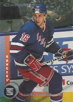 #190 Daniel Goneau - New York Rangers - 1997-98 Donruss Hockey