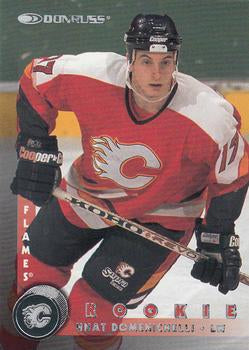 #196 Hnat Domenichelli - Calgary Flames - 1997-98 Donruss Hockey
