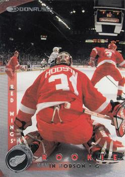 #199 Kevin Hodson - Detroit Red Wings - 1997-98 Donruss Hockey