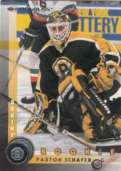 #201 Paxton Schafer - Boston Bruins - 1997-98 Donruss Hockey