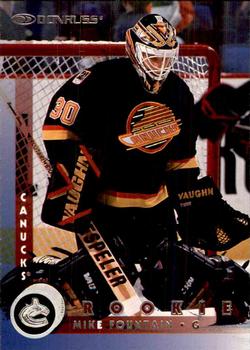 #218 Mike Fountain - Vancouver Canucks - 1997-98 Donruss Hockey