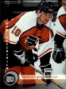 #229 John LeClair - Philadelphia Flyers - 1997-98 Donruss Hockey