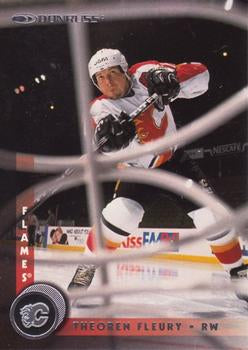 #160 Theoren Fleury - Calgary Flames - 1997-98 Donruss Hockey