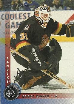 #162 Corey Hirsch - Vancouver Canucks - 1997-98 Donruss Hockey