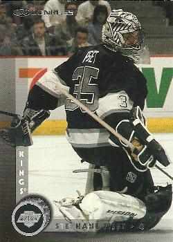 #179 Stephane Fiset - Los Angeles Kings - 1997-98 Donruss Hockey
