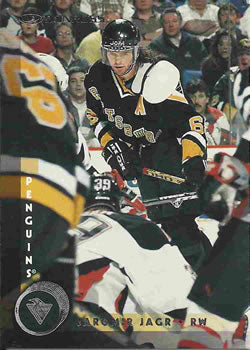 #188 Jaromir Jagr - Pittsburgh Penguins - 1997-98 Donruss Hockey