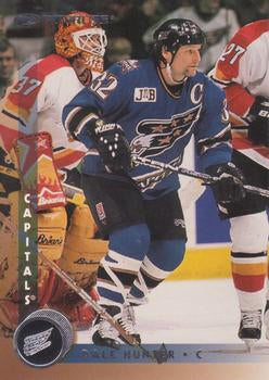 #195 Dale Hunter - Washington Capitals - 1997-98 Donruss Hockey