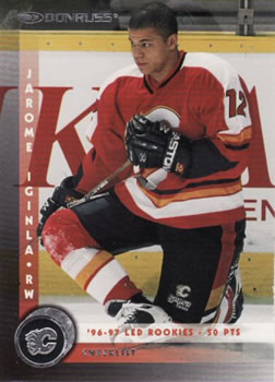 #226 Jarome Iginla - Calgary Flames - 1997-98 Donruss Hockey