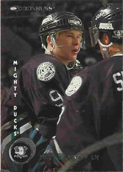 #7 Paul Kariya - Anaheim Mighty Ducks - 1997-98 Donruss Hockey