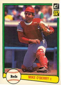 #538 Mike O'Berry - Cincinnati Reds - 1982 Donruss Baseball