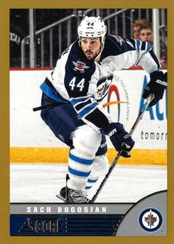 #538 Zach Bogosian - Winnipeg Jets - 2013-14 Score - Gold Hockey
