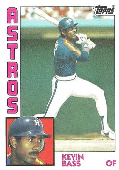 #538 Kevin Bass - Houston Astros - 1984 Topps Baseball