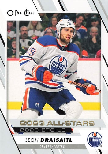 #538 Leon Draisaitl - Edmonton Oilers - 2023-24 O-Pee-Chee Hockey