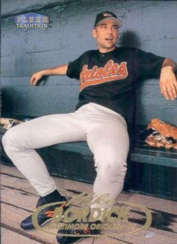 #539 Mike Bordick - Baltimore Orioles - 1998 Fleer Tradition Baseball