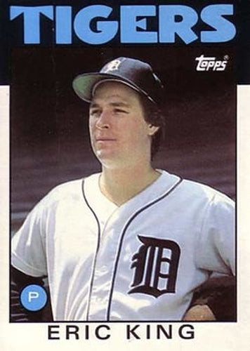 #53T Eric King - Detroit Tigers - 1986 Topps Traded Baseball