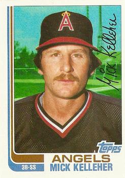 #53T Mick Kelleher - California Angels - 1982 Topps Traded Baseball
