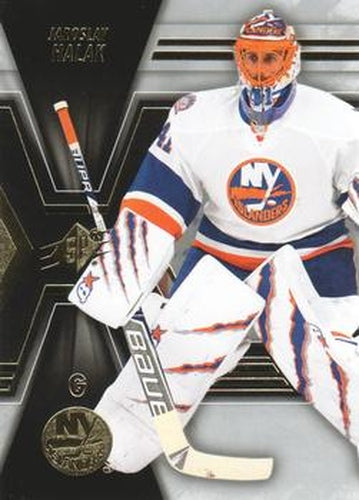 #53 Jaroslav Halak - New York Islanders - 2014-15 SPx Hockey