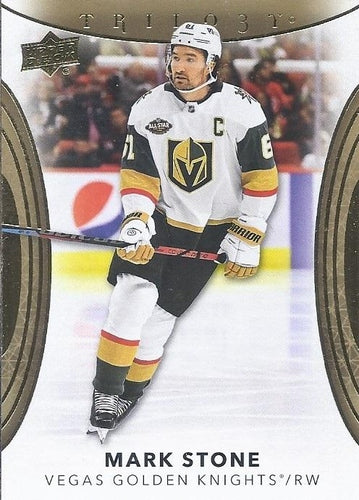 #53 Mark Stone - Vegas Golden Knights - 2022-23 Upper Deck Trilogy Hockey