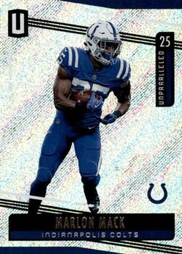 #53 Marlon Mack - Indianapolis Colts - 2019 Panini Unparalleled Football